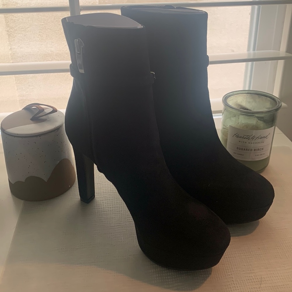 Brand new Nine West booties.  Size 5